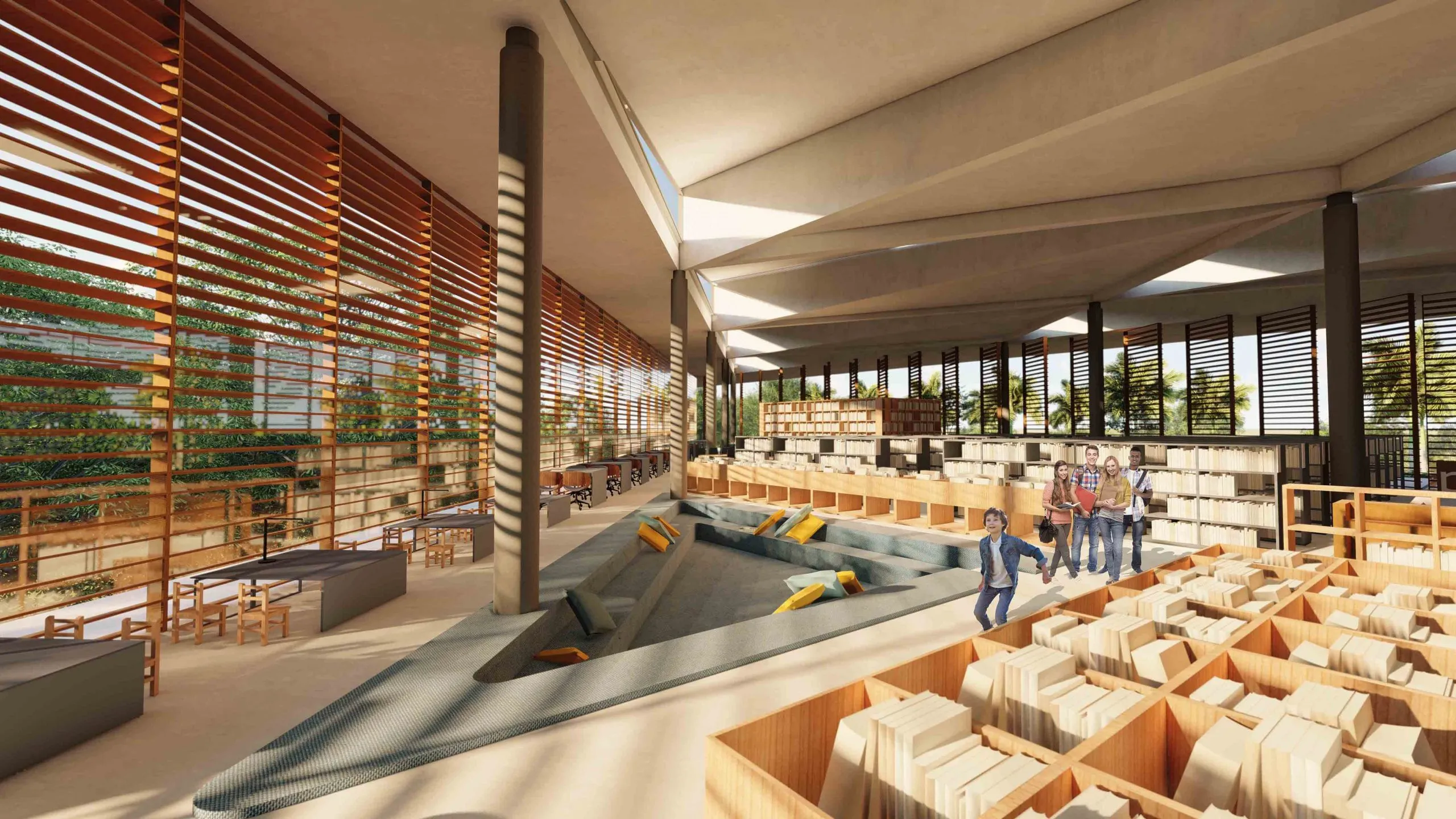 Library in Nouméa